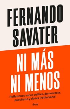 ni mas ni menos (ebook)-fernando savater-9788434439825