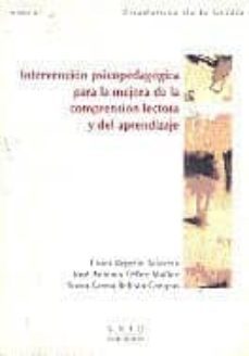 intervencion psicopedagocica para la mejora de la comprension lec tora y del aprendizaje-elvira repetto talavera-9788436244625