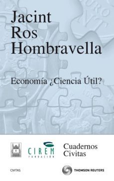 economia ¿ciencia util?-jacint ros hombravella-9788447036325