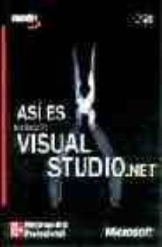 asi es microsoft visual studio.net-9788448130725