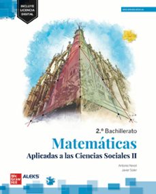 matematicas aplicadas a las ciencias sociales 2º bachillerato. edicion lomloe-9788448638825