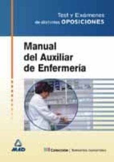 manual de auxiliar de enfermeria test y examenes de distintas opo siciones-9788466522625