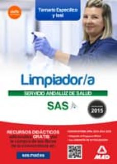 limpiador/a del servicio andaluz de salud. temario especifico y test-9788467683325