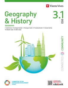 geography & history 3º eso (3.1-3.2) connected community-9788468264325