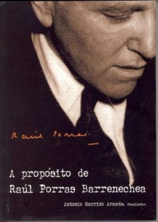 a proposito de raul porras barrenechea-antonio (coord.) garrido aranda-9788478015825