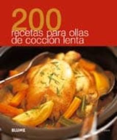 200 recetas sencillas para una coccion lenta-9788480769525