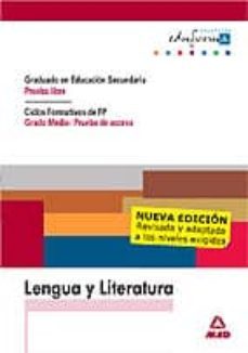 lengua y literatura (graduado en educacion secundaria) (ciclos fo rmativos de fp)-9788483114025
