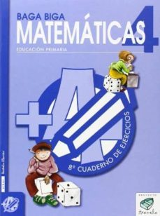 txanela cuaderno 8 matematicas 4º primaria-9788483319925