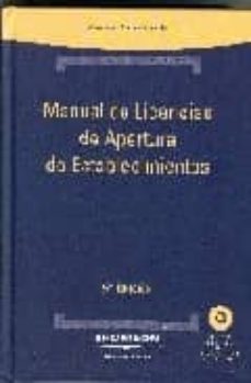 manual licencias de apertura establecimientos (5ª ed.)-9788483557525