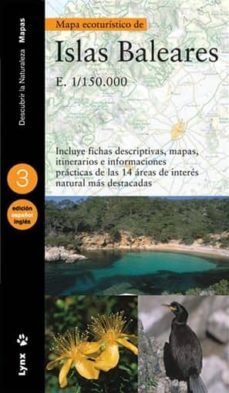 mapa ecoturistico islas baleares 1/150000 (ed. bilingue castellan o-ingles)-9788487334825