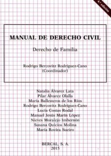 manual de derecho civil familia (4ª ed.)-9788489118225