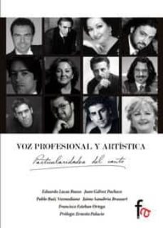voz profesional y artistica: particularidades del canto-eduardo lucas bueso-9788490516225