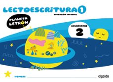 planeta letron  lectoescritura  nivel 1 cuaderno 2   3 años-9788491899525