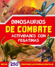dinosaurios de combate actividades con pegatinas-9788491961925