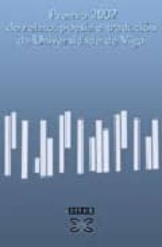 premio 2007 de relato, poesia e traducion da universidade de vigo-9788497827225