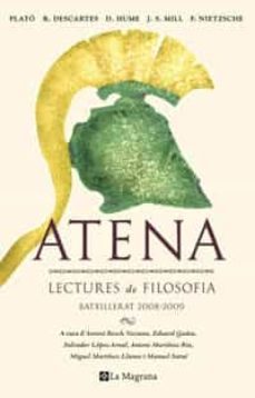 atena 2008-2009 batxillerat lectures de filosofia-9788498674125