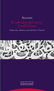 el salvador del error. confesiones-9788498794625