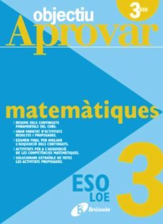 objectiu aprovar loe matematiques 3r eso-9788499060125