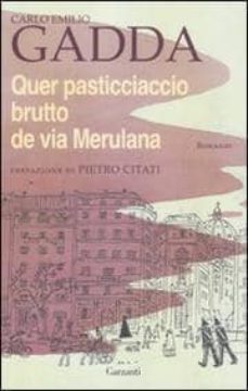 quer pasticciaccio brutto de via merulana-carlo emilio gadda-9788811694625