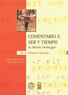 comentario a ser y tiempo de martin heidegger. vol ii-juan eduardo rivera-9789561411425