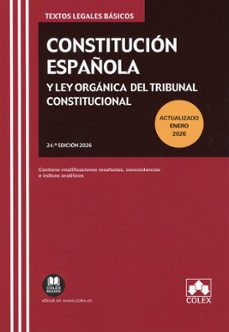 constitucion española y ley organica del tribunal constitucional-9791370115425