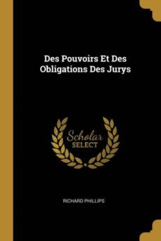 des pouvoirs et des obligations des jurys-9780270736335