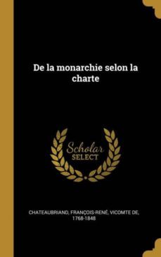 de la monarchie selon la charte-9780274541935