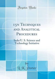 15n techniques and analytical procedures-9780366706235