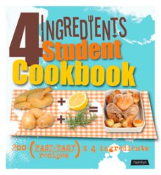 4 ingredients student cookbook-9780600627135