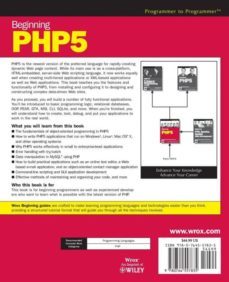 beginning php5-9780764557835
