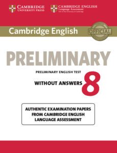 cambridge english preliminary 8 student s book without answers-9781107674035