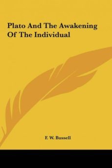 plato and the awakening of the individual-9781161520835