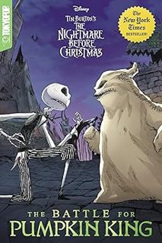 disney manga: tim burton s the nightmare before christmas - the battle for pumpkin king-deborah allo-9781427868435