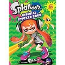 nintendo splatoon official sticker book-9781524772635