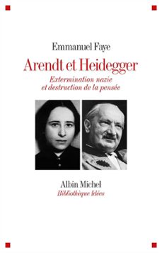 arendt et heidegger (ebook)-emmanuel faye-9782226421135