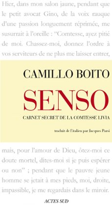 senso (carnet secret de la comtesse livia) (ebook)-camillo boito-9782330028435