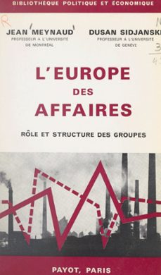 -jean meynaud-dusan sidjanski-9782357023635