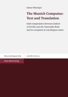 the munich computus: text and translation (ebook)-immo warntjes-9783515100335