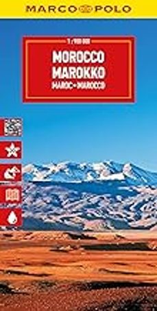 morocco marco polo map-9783575022035