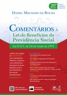 comentários à lei de benefícios da previdência social  20 ed. (2022) (ebook)-daniel machado da rocha-9786589533535