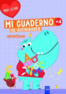 mi cuaderno de actividades para llevar. hipopotamo-9788408311935