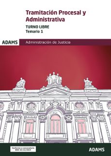 temario 1 tramitacion procesal y administrativa, turno libre de la administracion de justicia-9788410772335