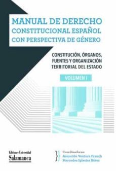 manual de derecho constitucional español con perspectiva de gener o. volumen i-9788413112435