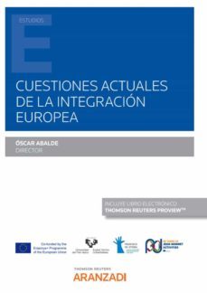 cuestiones actuales de la integracion europea-oscar abalde cantero-9788413914435