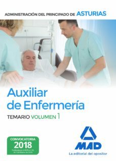 auxiliar de enfermeria de la administracion del principado de asturias (vol. 1)-9788414215135
