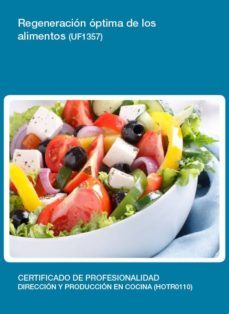 regeneracion optima de los alimentos (uf1357)-9788416424535