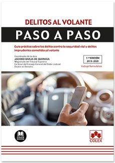 delitos al volante. paso a paso-pedro lopez barja de quiroga-9788418025235