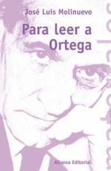 para leer a ortega-9788420668635