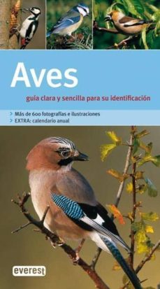 aves: guia clara y sencilla para su identificacion (grandes guias de la naturaleza)-9788424117535
