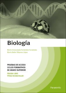 biologia. pruebas de acceso a ciclos formativos de grado superior-maria belen yelamos lopez-maria inmaculada fernandez-9788428342735